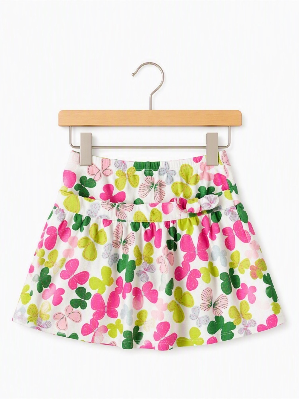 Vintage Y2K Gymboree 2011 Butterfly Girl Knit Scooter Skort 6T Coquette Cotton